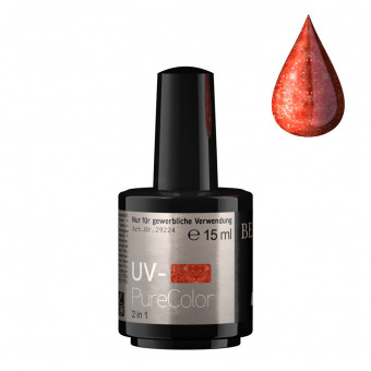 UV-PureColor Nr. 24 rot feinglitter 15 ml